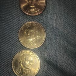 Presidents Coin Dollars 