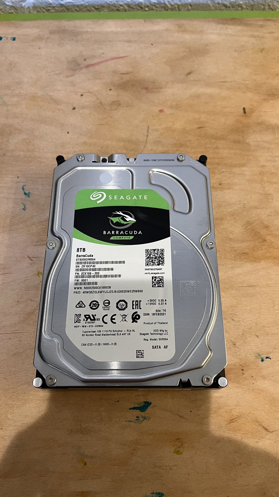 Seagate 8tb Sata Hard Drive