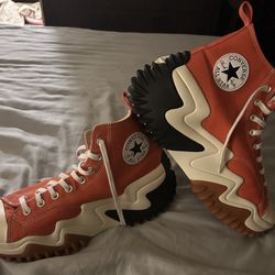Converse Run Star Motion Mandarin Orange Men’s size 12