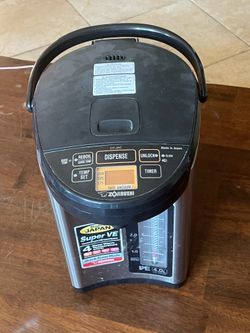 Zojirushi Cv JAC50XB Ve Hybrid Water Boiler and Warmer, 5.0l (Black)