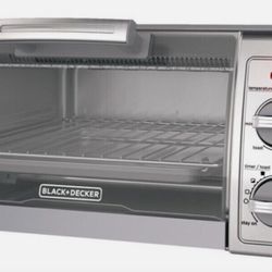 Black & Decker To1701SG : 4 Slice Toaster Oven