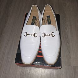 Men's White Dress Shoes Size 12