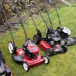 All Available In Photo Self ProPelled Lawnmowers Bring Ur Broken One For Discount On Mine