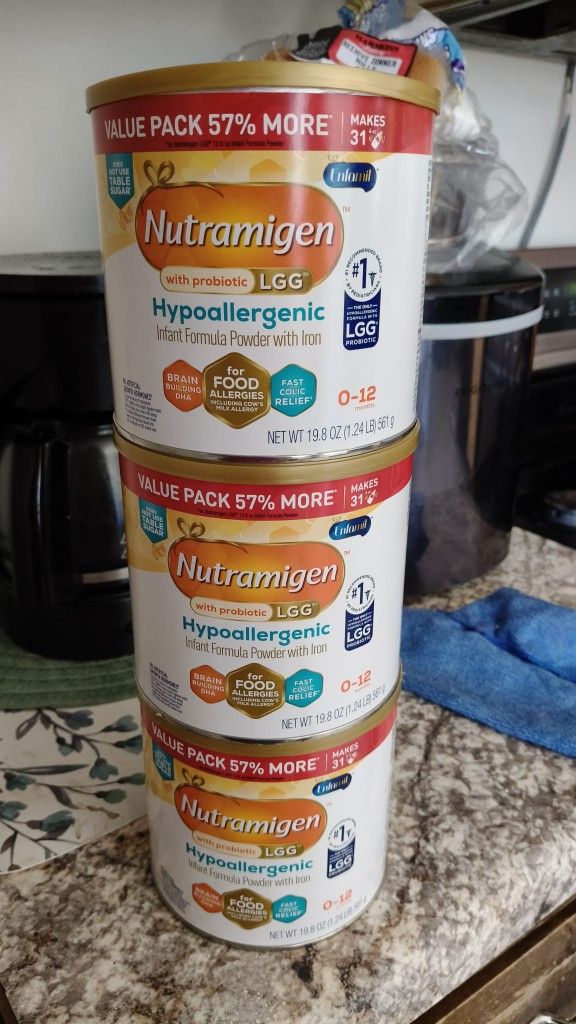 3 Cans Of Formula