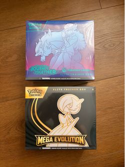 Journey together & mega evolution pokemon center etb