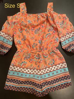 Girls Size Small Romper