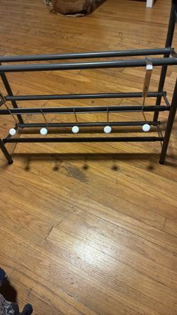 Shoe rack, organizing, and hanger to hang thing like sweater Shoe rack, organizing, and hanger to hang thing like sweater