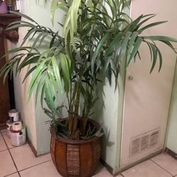 Artificial Palm Tree With Vase