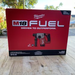 Milwaukee M18 FUEL 18V Lithium-Ion Brushless Cordless 1 in. SDS-Plus Rotary Hammer (Tool-Only