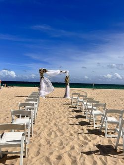 Decoración De Boda En La Playa Parque O Salón 