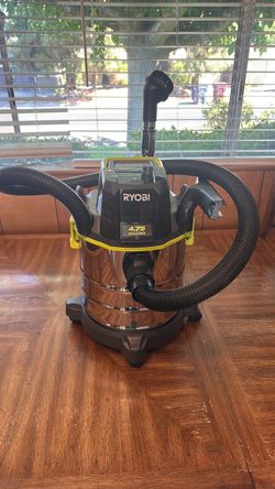 RYOBI ONE+ 18V Cordless 4.75 Gallon Wet/Dry Vacuum