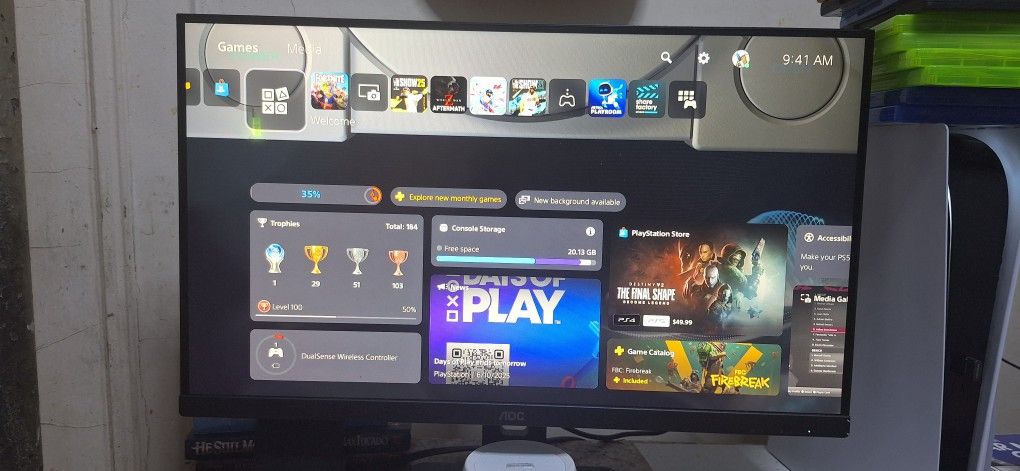 AOC 27G15 27 inch Gaming Monitor 1920x1080 180Hz, Console Gaming Ready, Full HD, 1ms, 1x HDMI 2.0, 1x Display Port, AMD FreeSync, HDR10, Pivot & Heigh