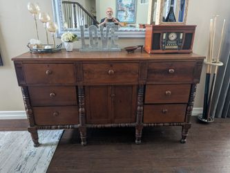 antique large hutch
