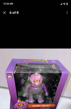 Madballs Hornhead NEW in BOX w/SLEEVE