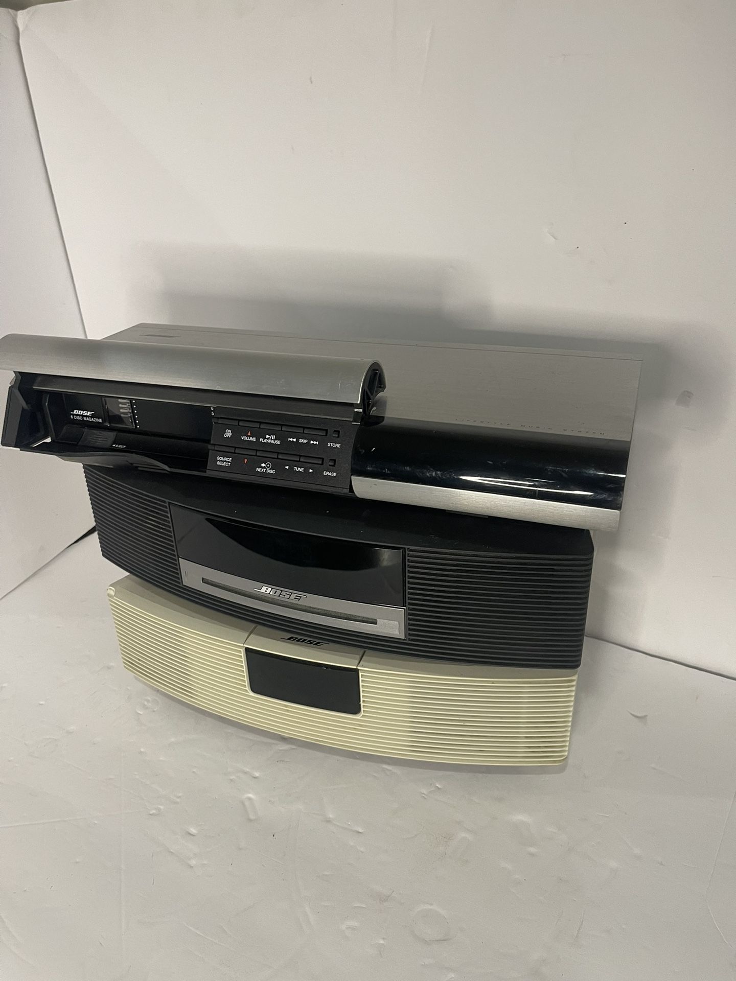 Bose Lifestyle Music System Center Model 20 AWRCC1 Radio AWR1-1W Untested lot 3