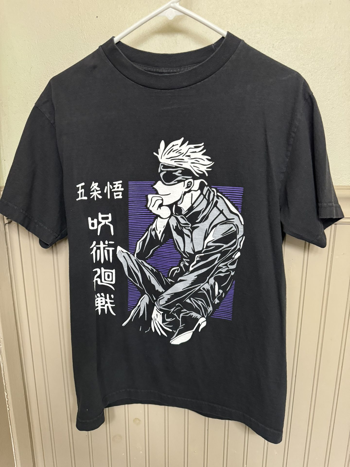 Black Gojo Satoru Jujutsu Kaisen Shirt
