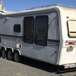 CHEAP 80’s Travel Villa Series 400 5th Wheel 