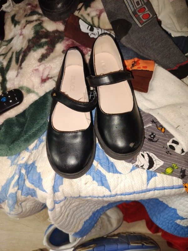 Children's Place Girls Size 2 Youth Slip-on Casual/Dress Shoe