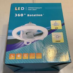 Aroma Therapy Fan Light LED New