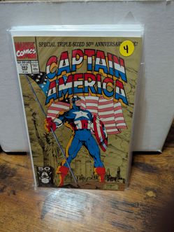 Captain America #383 Marvel Comics 50th Anniversary