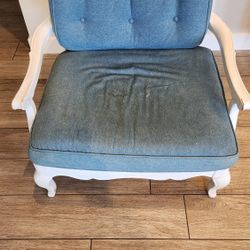 Two Vintage Low Boy Chairs