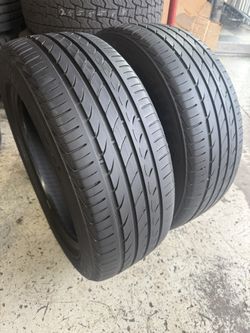 2 Used Tires 205/55/16