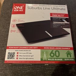 Amplified HDTV Indoor Antenna 