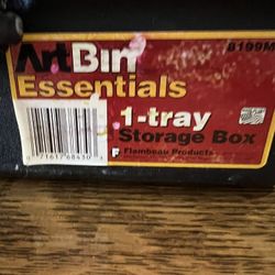 Never Used Art Bin Paint Box With Brushes And Paint