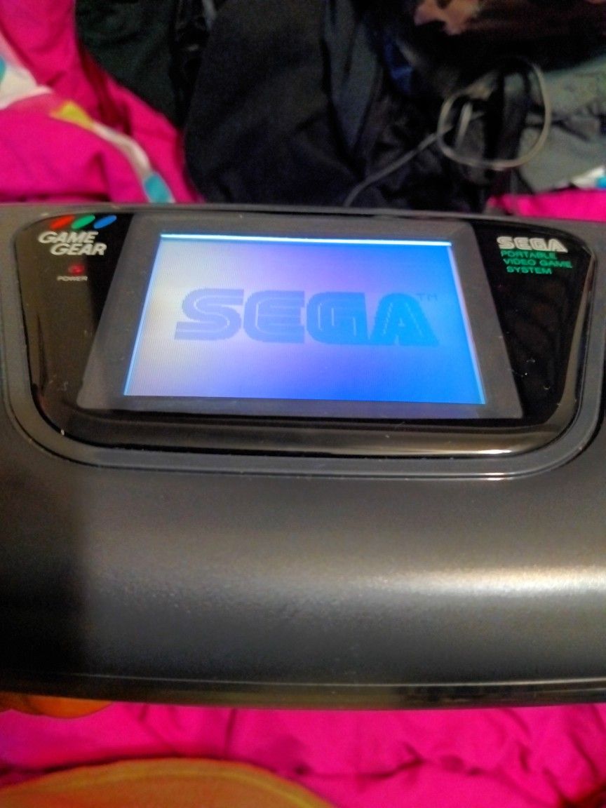 Sega Game Gear Works But Needs New Capacitors