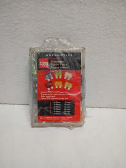 Storehouse 63249 - Standard Auto Blade Fuse  60 Piece automotive parts 