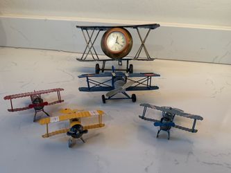 Decorative metal planes
