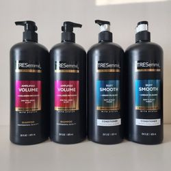 4 TRESemme Shampoo And Conditioner 