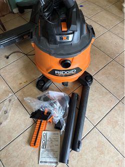 Ridgid vacuum