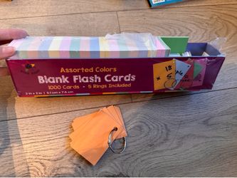 Flash cards