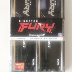 Kingston FURY Beast DDR5 32GB 2x16GB 6000MT/s CL36-44-44 INTEL AMD EXPO/XMP RAM