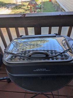 POWER SMOKLESS GRILL NEW READ DESCRIPTION NON SMOKING HOME