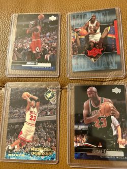 Michael Jordan Cards! Four hot cards!