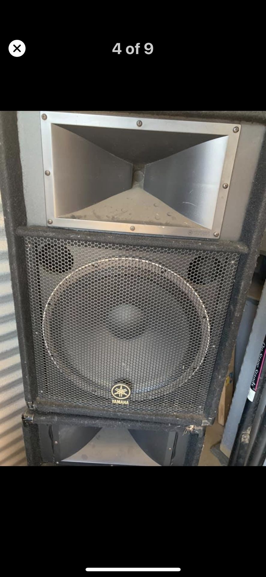 2 Yamaha speakers $350 obo cash only no trades no low ballers