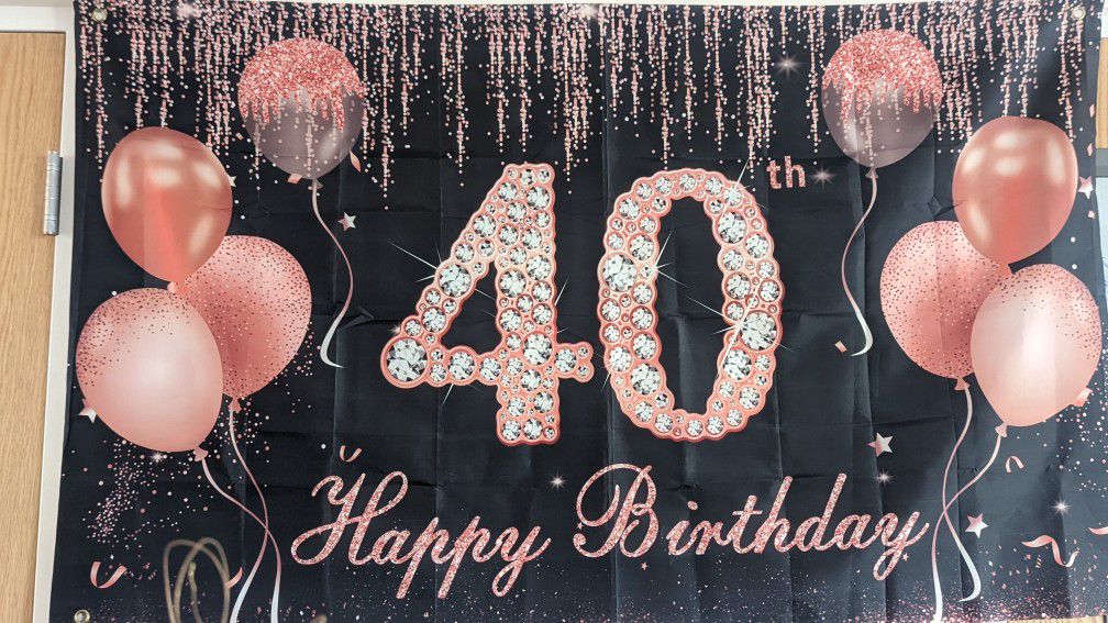 40 Birthday celebration 