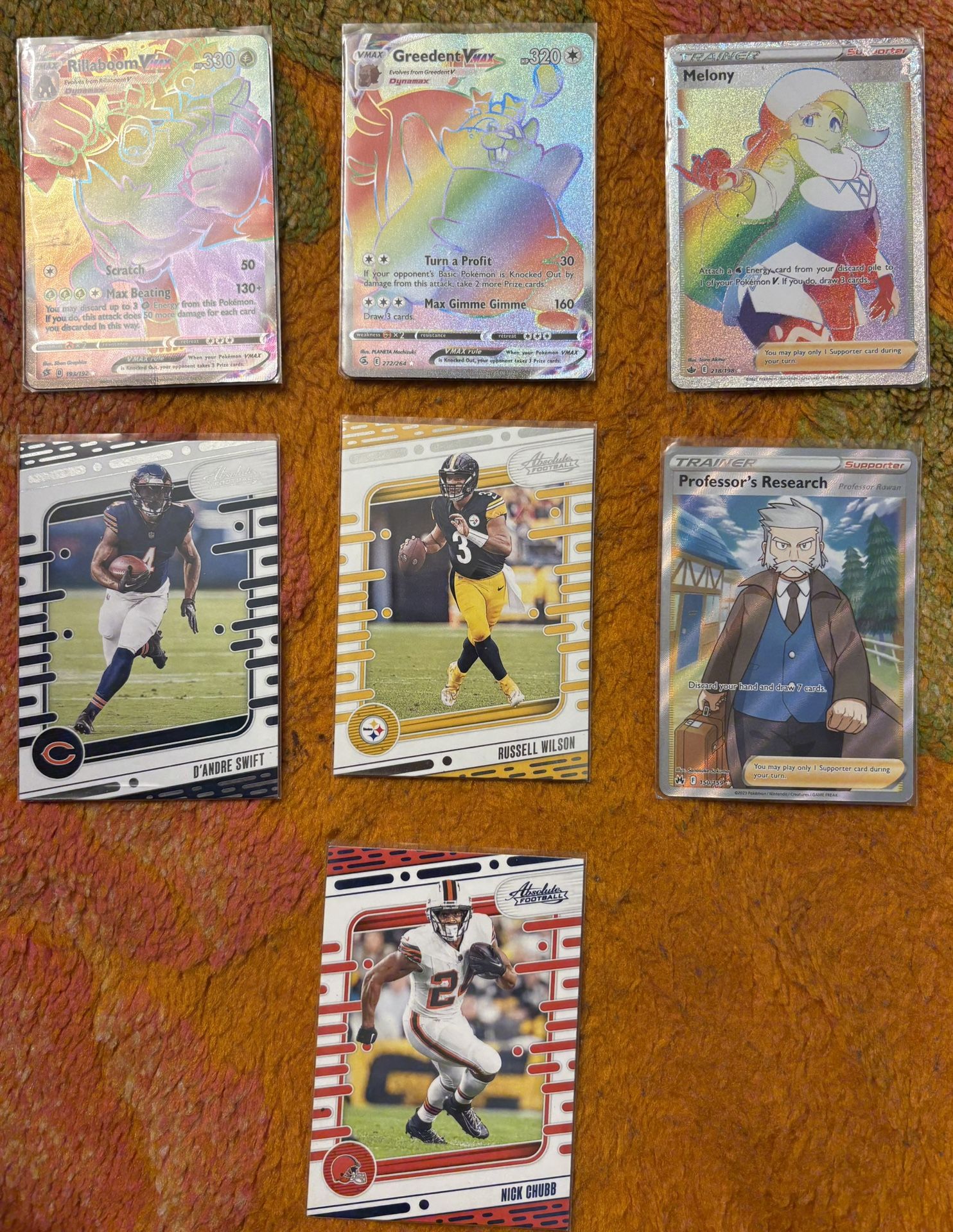 Pokémon And Football Cards