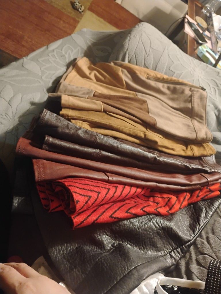 Lot Of 6 Skirts