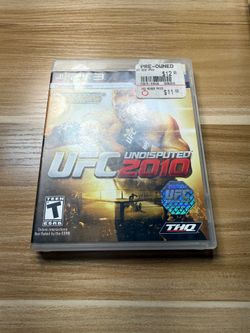 UFC undisputed 2010 ps3