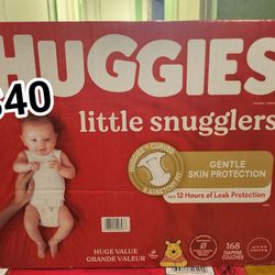 Huggies/$40