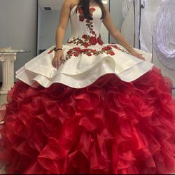 Charro quinceañera dress