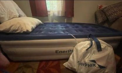 Enerplex double height self inflating queen air mattress , used only 2 x