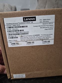 Lenovo Universal Thunderbolt 4 Doc