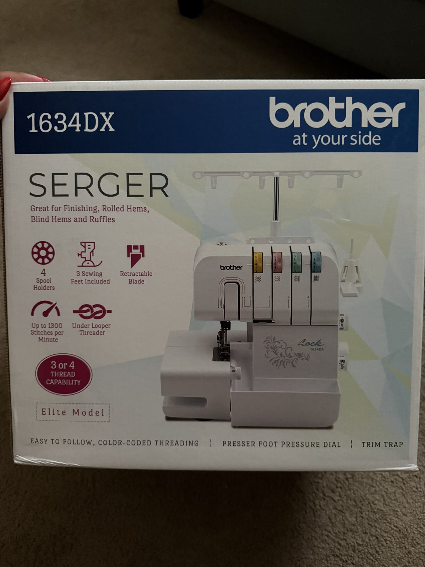 Brother Serger Machine 1634DX