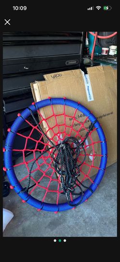 New Round Fabric Swing - Detachable 40”