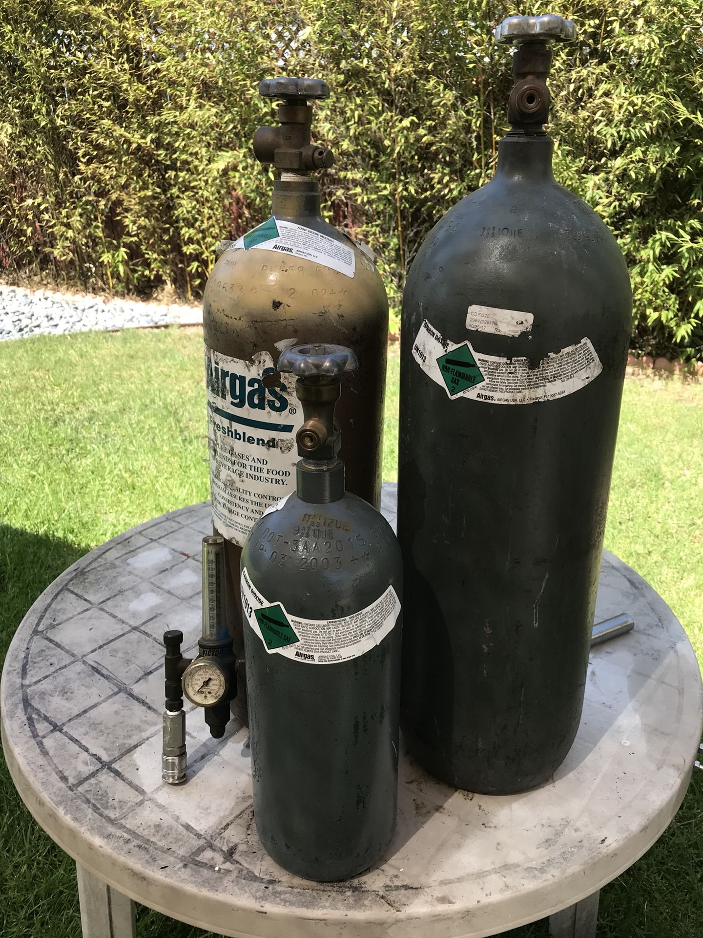 5 Lb 20 Lb Co2 Tanks Airgas For Sale In Culver City Ca Offerup