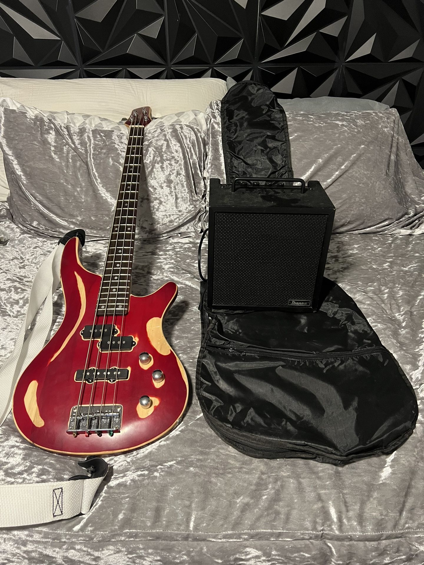 Bass With Amplifier 